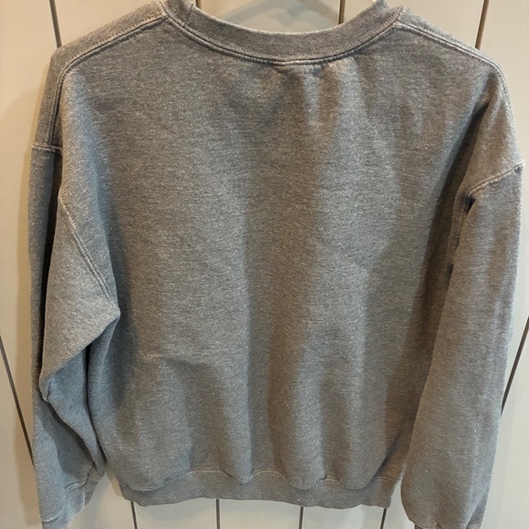 Gonzaga University Bulldogs Crewneck Sweatshirt Grey - Picture 3 of 3